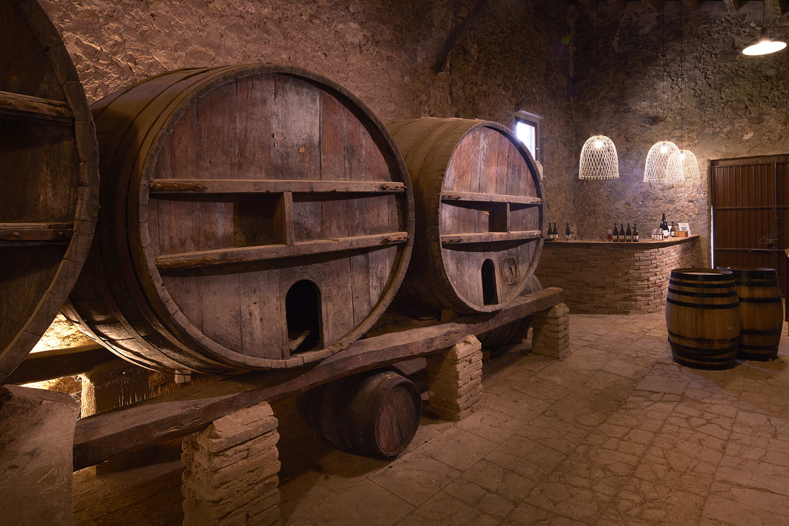 Foto de les bótes de Costers del Priorat